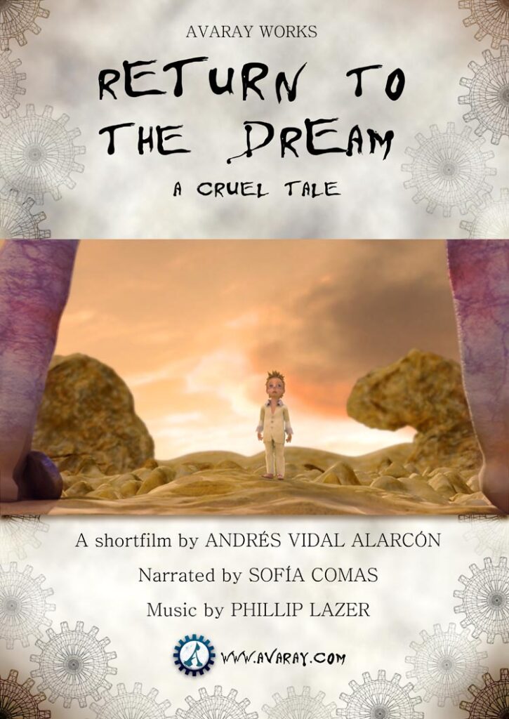 Animation shortfilm - "Return to the Dream" - Poster by Andrés Avaray
