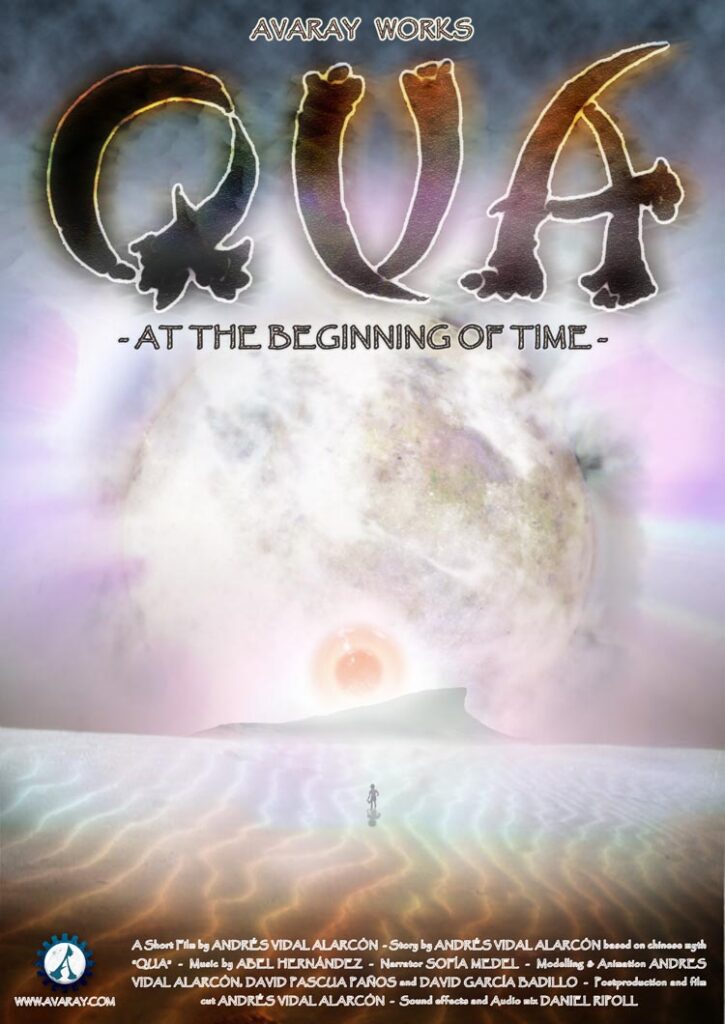 Animation shortfilm - "Qua" - Poster by Andrés Avaray