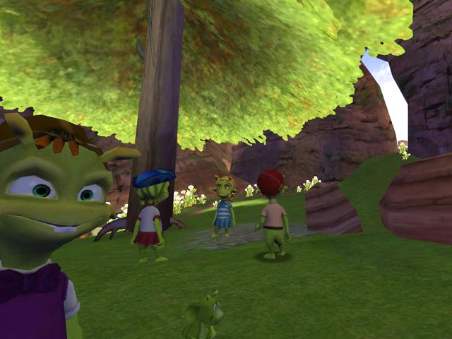 Zed games screenshot - Planet 51 online