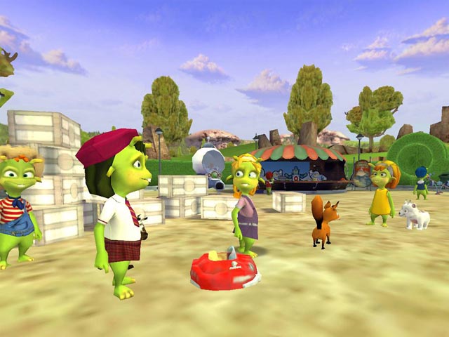 Zed games screenshot - Planet 51 online