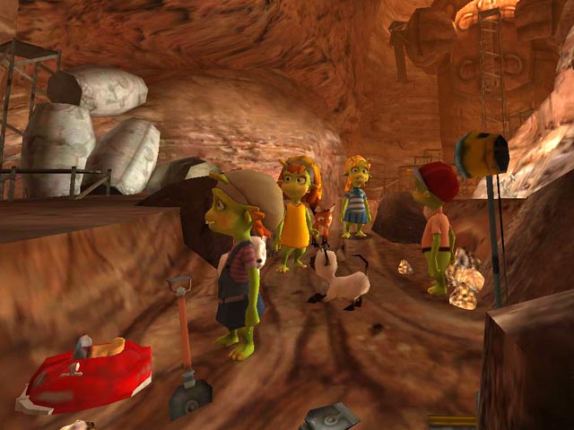 Zed games screenshot - Planet 51 online