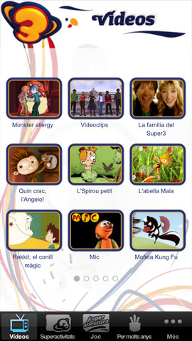 Super 3 app screenshot