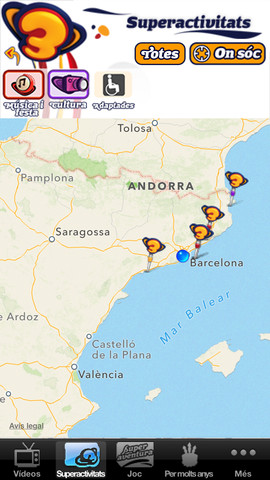 Super 3 app screenshot