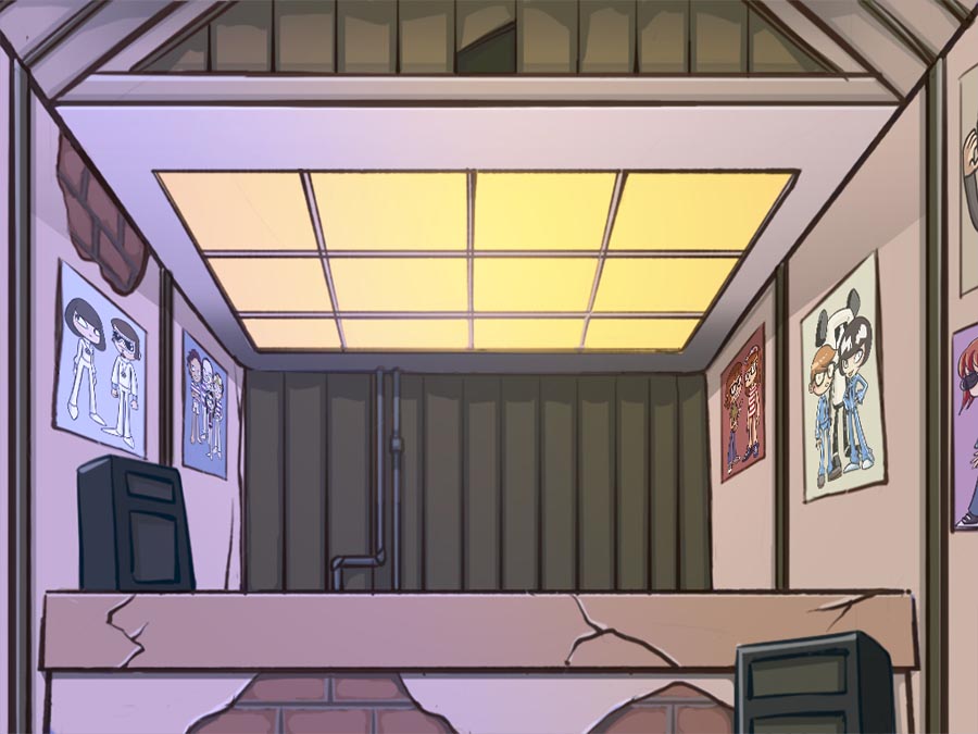 L-Fun 45 - Digital illustration background - Rehearsal