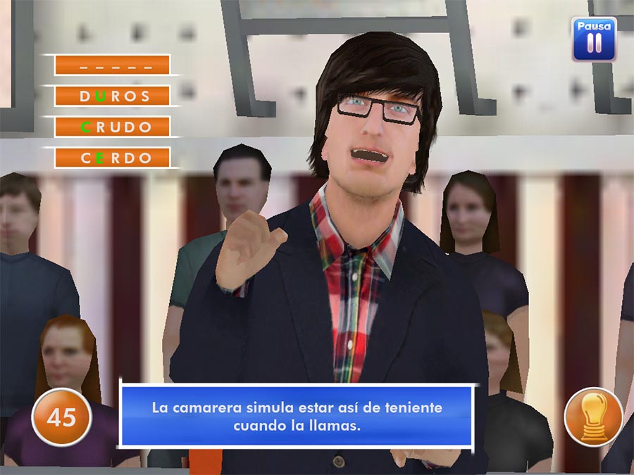 Pasapalabra game screenshot