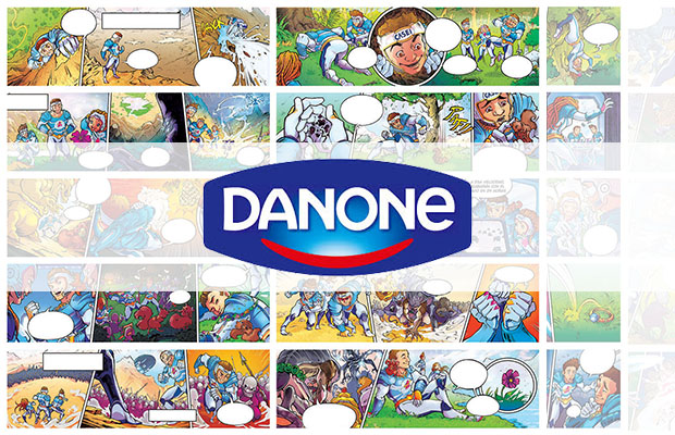 Danones’s Actimel Team Collectible Comic Cards (2015)