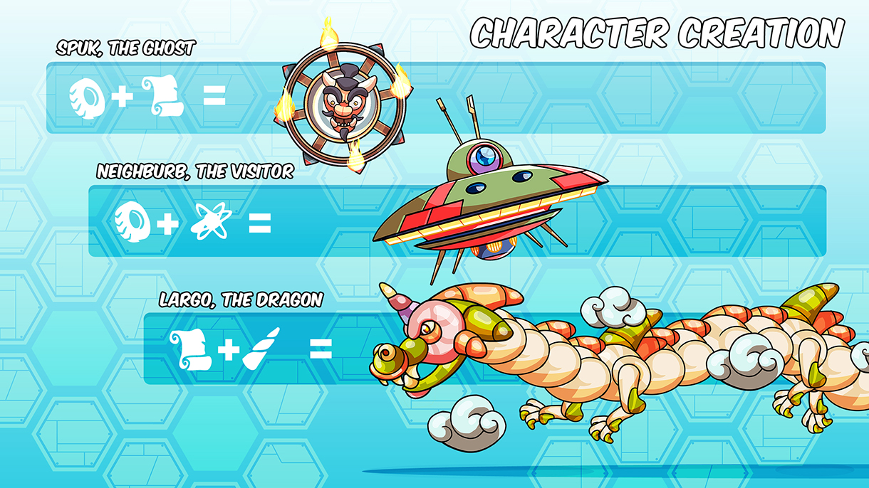 Mixee labs - Game character design - Concept art