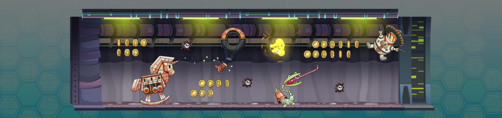 Mixee labs - smartphone - character & scenery design - screenshot